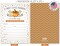 Sweet Little Pumpkin on the Way Baby Shower Invitations and Diaper Raffle Tickets